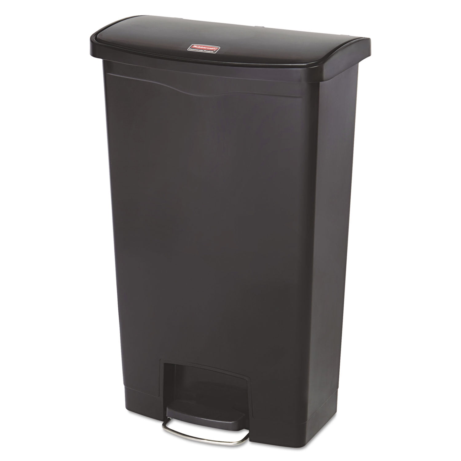 Rubbermaid Commercial Slim Jim 16-Gallon Vented Waste Containers - 16 gal Capacity - Rectangular - Crush Resistant, Durable, Chemical Resistant, Crush Resistant, Recyclable, Handle - 25