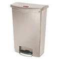 thumbnail image 1 of Rubbermaid Slim Jim Resin Step-on Container, Front Step Style, 24 Gal, Beige, 1 of 2