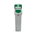 thumbnail image 1 of Rubbermaid Slim Jim Single-Stream Compost Recycling Station 23-Gallon Gray/Green (2185051), 1 of 5