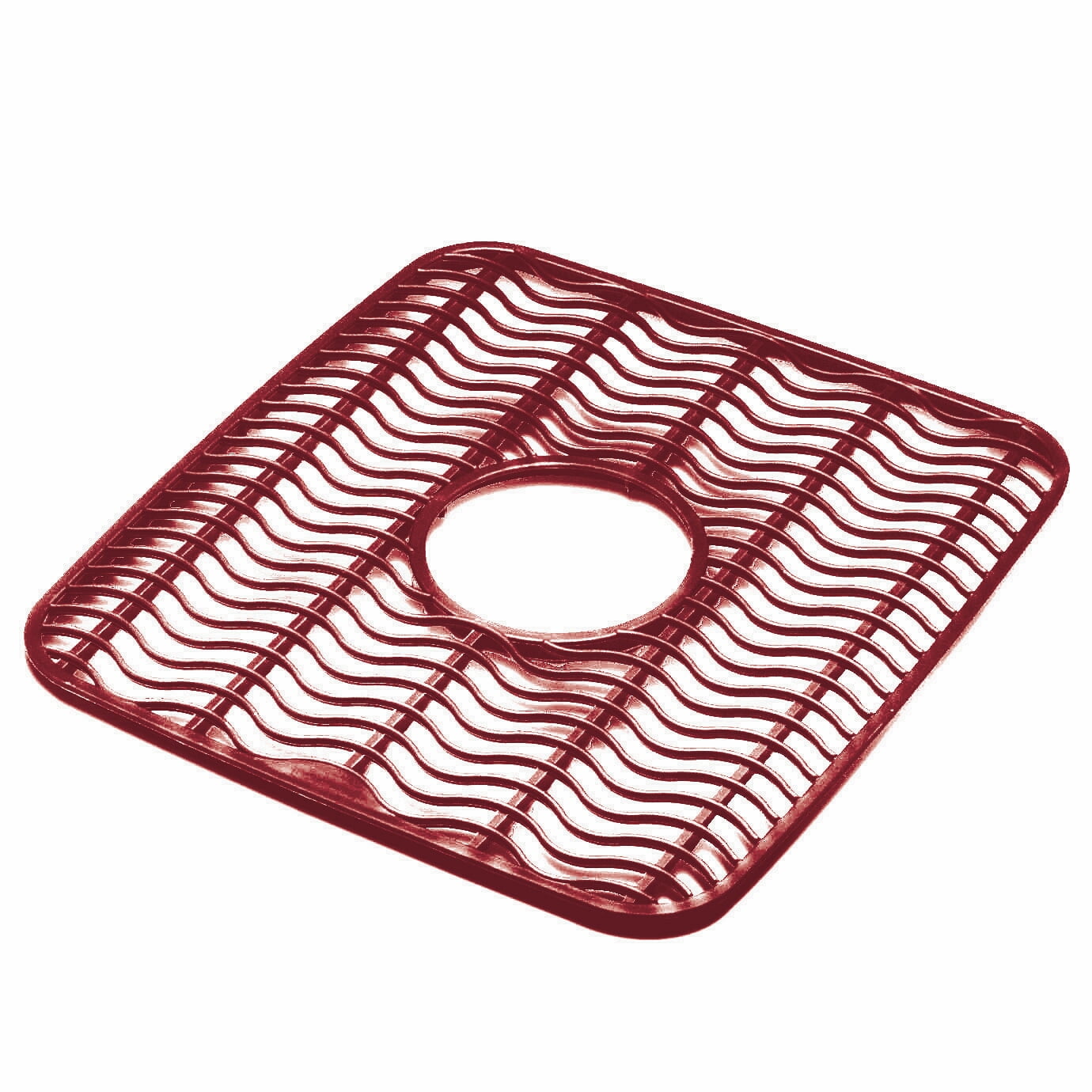 Small Antimicrobial Sink Mat - Black