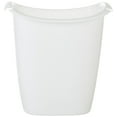 thumbnail image 1 of Rubbermaid Small Trash Can, Plastic, 3.5-Gallon/14-Court, White Wastebasket for Kitchen/Office/Bedroom/Bathroom, 1 of 3
