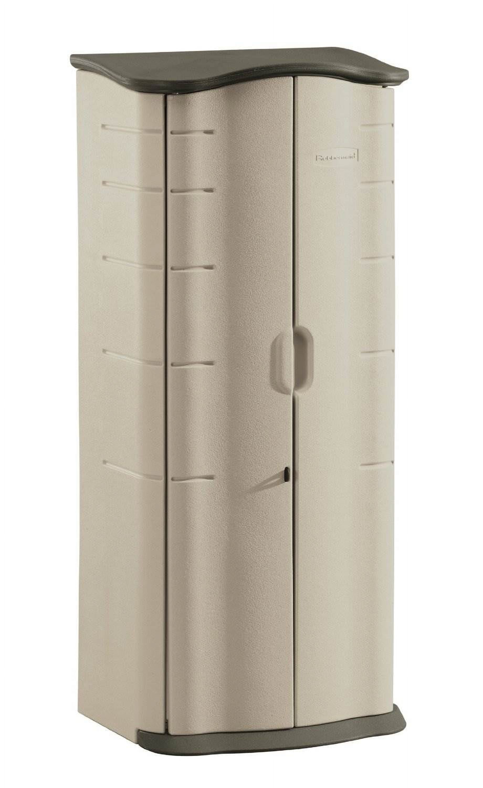 Rubbermaid storage cabinet discount