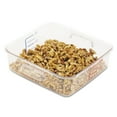 thumbnail image 1 of Rubbermaid Spacesaver Square Containers, 2qt, 8 4/5 in W x 8 3/4 in D x2 7/10 in H, Clear, 1 of 2