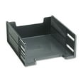 thumbnail image 1 of Rubbermaid, Stackable Front-Loading Letter Tray, 1 Each, Ebony, 1 of 8