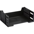 thumbnail image 1 of Rubbermaid, Stackable Side Loading Letter Tray, 1 Each, Ebony, 1 of 2