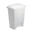 thumbnail image 1 of Rubbermaid Step-On Wastebasket Touchless - Plastic - 33 Qt, White, 1 of 1