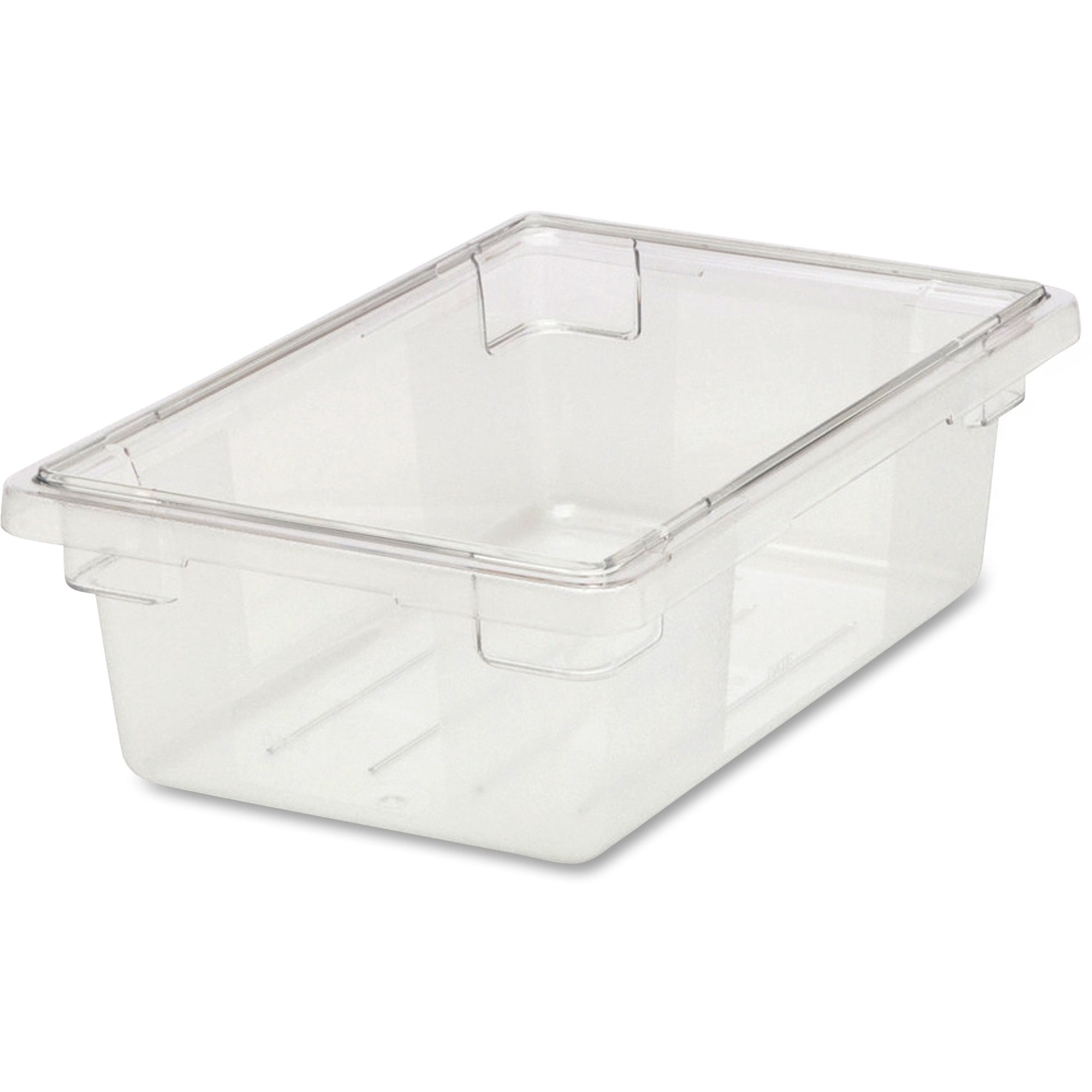 Rubbermaid Storage Ware - Serving - Dishwasher Safe - Clear - Polycarbonate Body - 6 / Carton