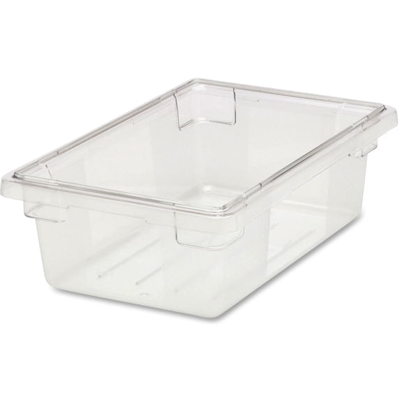 Rubbermaid Storage Ware - Serving - Dishwasher Safe - Clear - Polycarbonate Body - 6 / Carton