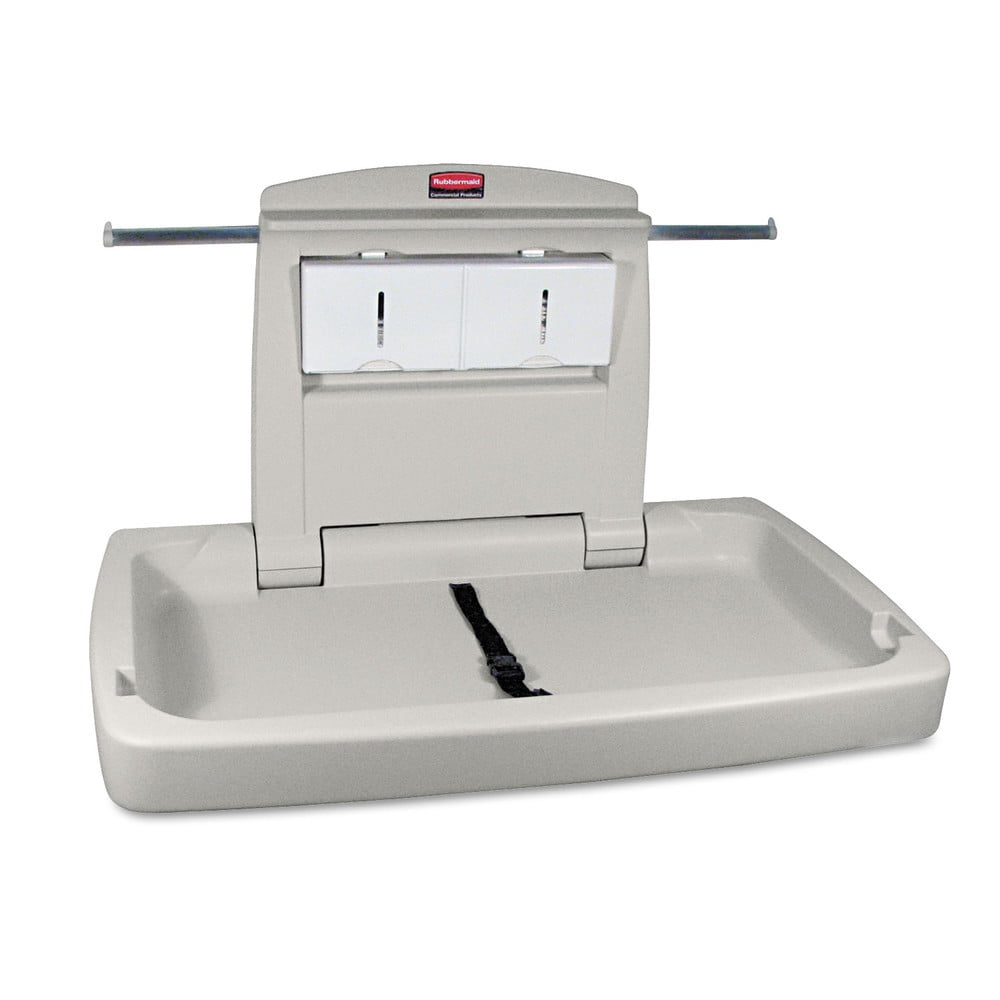 Rubbermaid® Sturdy Station 2 Baby Changing Table, Platinum (RCP781888