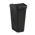 thumbnail image 1 of Rubbermaid Kitchen Trash Can, 12.2 Gallon Plastic Swing Lid Garbage Bin, Black, 1 of 8