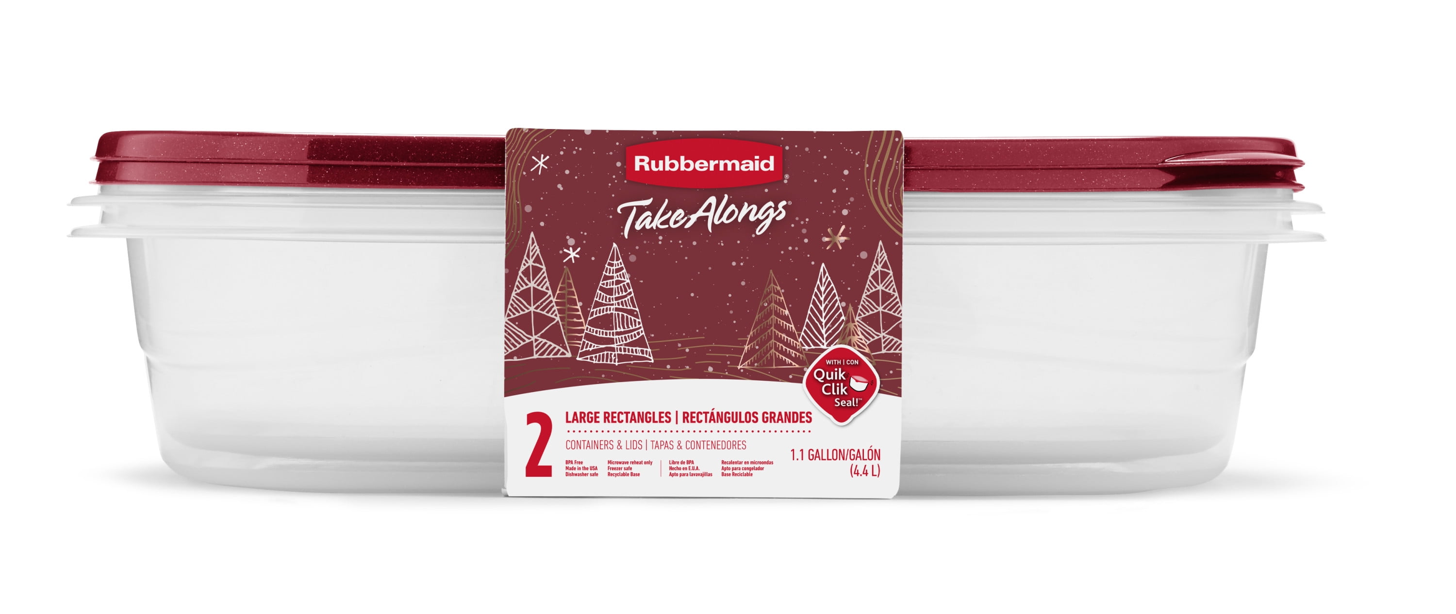Rubbermaid TakeAlongs 10 Pc. Holiday Food Storage