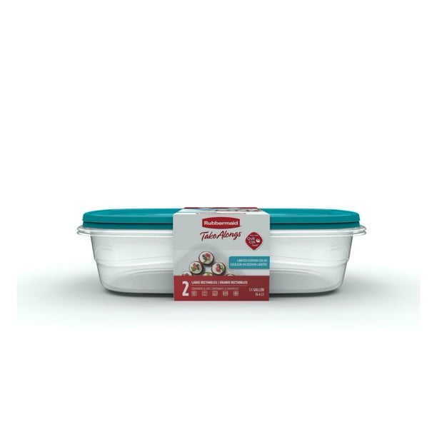 Rubbermaid 2-pack containers - Walmart Business Supplies