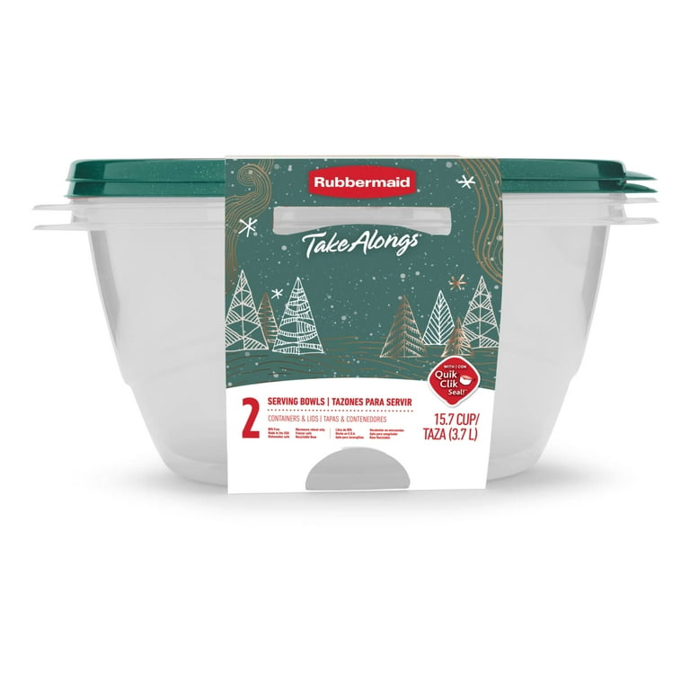 Rubbermaid TakeAlongs 15.7 Cup Food Storage Containers - Walmart.com