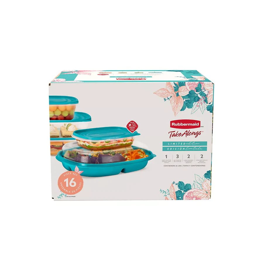 Rubbermaid TakeAlongs 16-Pc. Food Storage Set - Walmart.com
