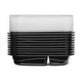 thumbnail image 1 of Rubbermaid TakeAlongs, 3.7 Cups, Meal Prep Food Storage Container with Built-In Divider (Includes 40 Containers + 40 Lids), 1 of 5