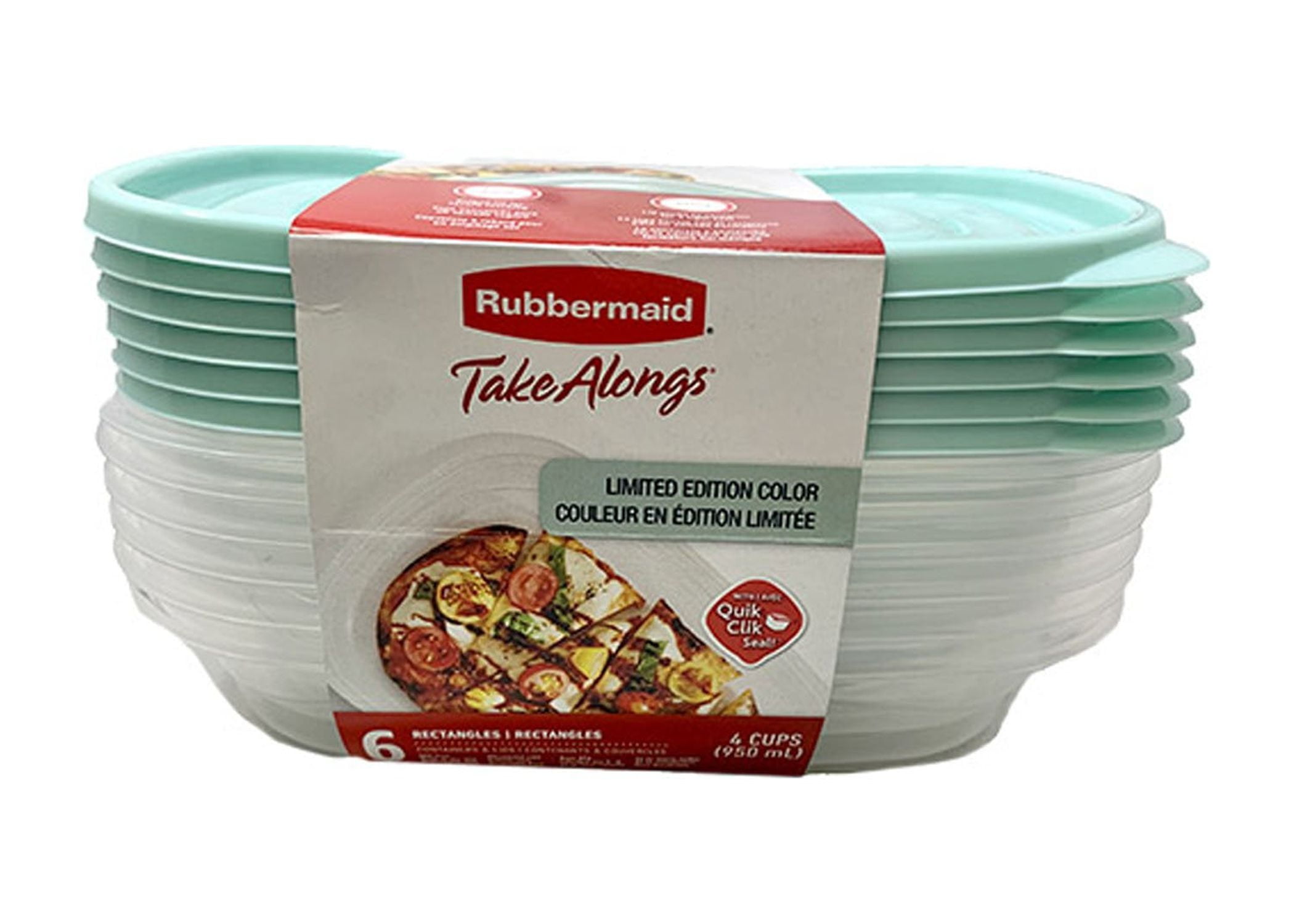 Rubbermaid 64-Piece TakeAlongs Food Storage Set with 30-Quart