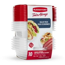 【オープニングセール】 Rubbermaid TakeAlongs 2.9 Cup On the Go Square Food Storage 保存容器