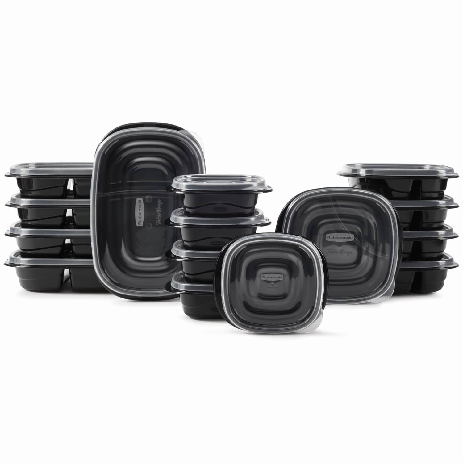 Rubbermaid TakeAlongs Meal Prep Food Storage Set - 30 Piece