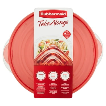Rubbermaid TakeAlongs Serving Bowl Food Storage Containers, 15.7 Cup, 2 Count