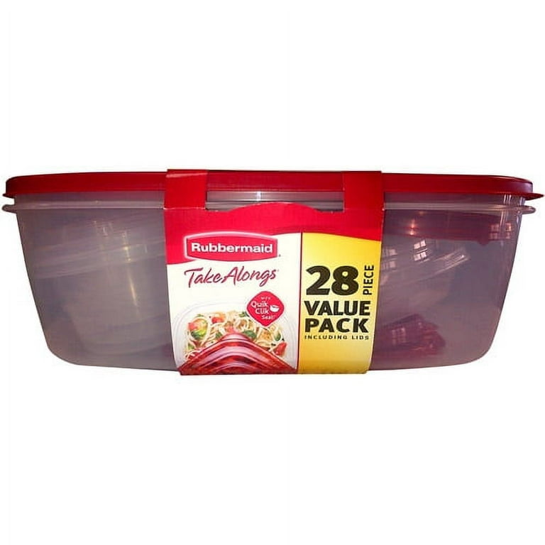 Rubbermaid Take Alongs Square 7-Cup Food Storage Container (Pack