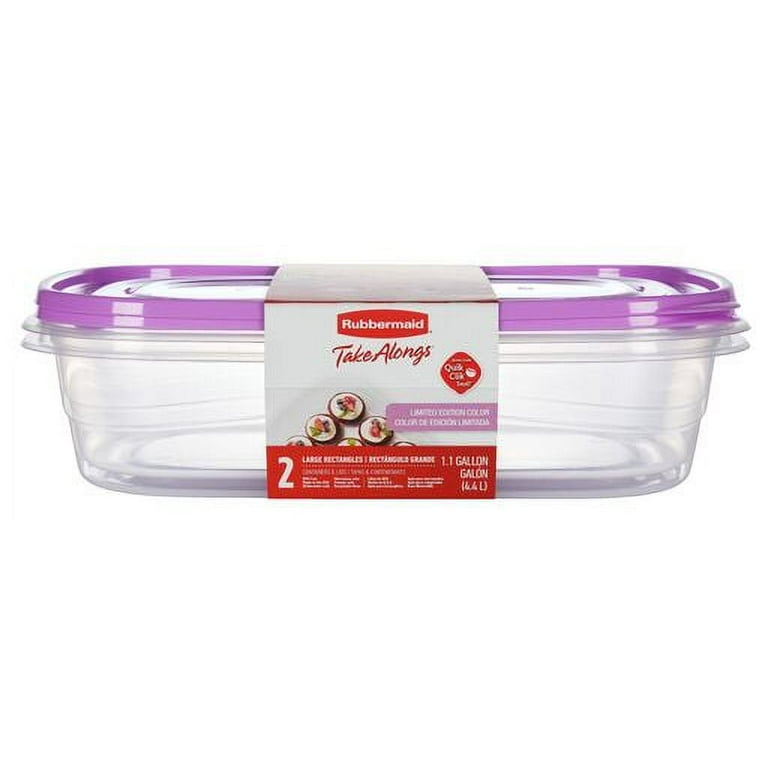 Rubbermaid Takealongs Food Storage Containers, 62Pc