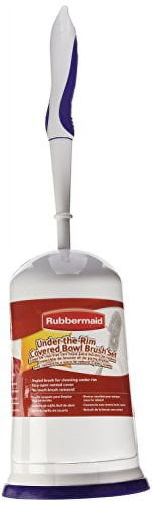 Rubbermaid Commercial Toilet Bowl Brush with Plastic Handle, Brown —  Janitorial Superstore