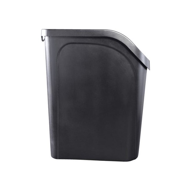 Rubbermaid Under Counter Waste Can, 6.4 Gallon, Black