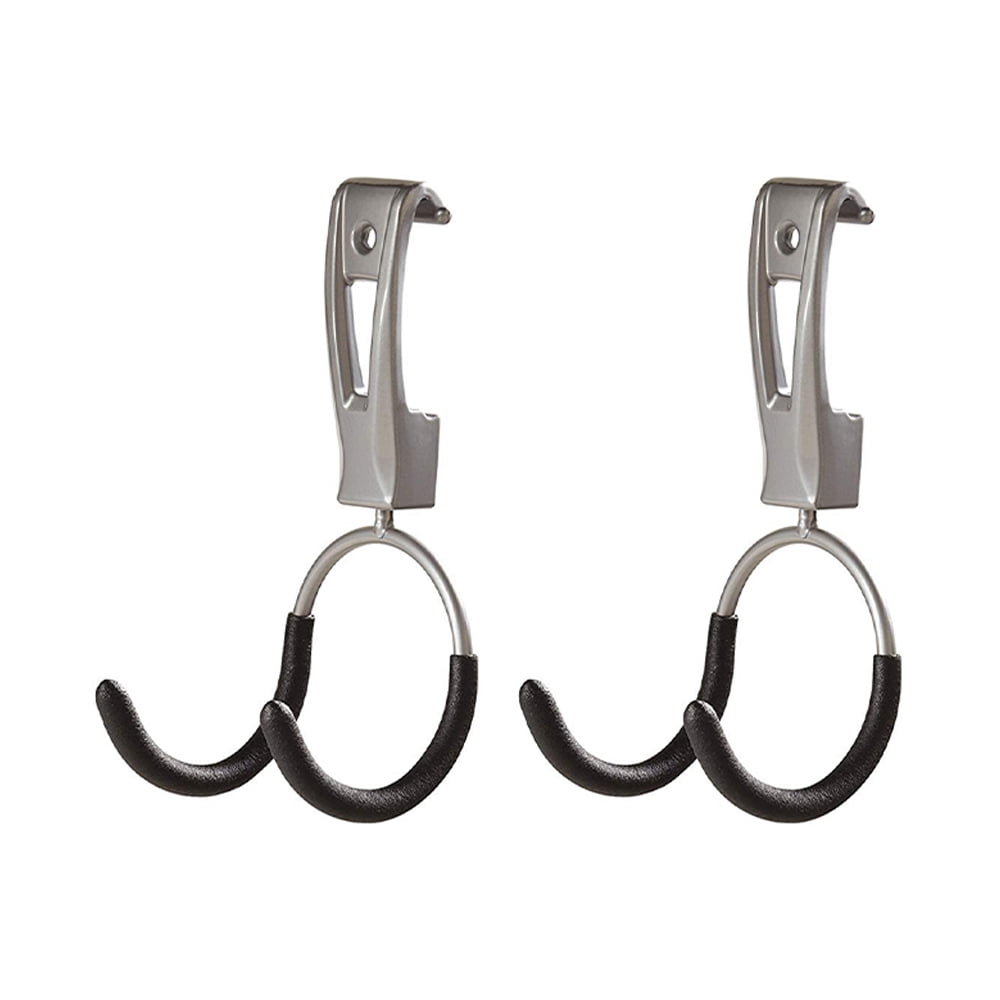 Assortment Of Rubbermaid Fasttrack Hooks: 3 Curved Utility Garage Hook 7  Length, 1 Straight Multipurpose Garage Hook 10 Length, 1 S Hook 8 3/4  Garage Hook - Dutch Goat