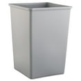thumbnail image 1 of Rubbermaid Untouchable Square Waste Receptacle, Plastic, 35 Gal, Gray, 1 of 2