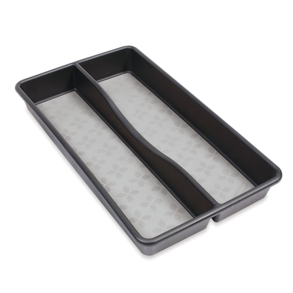 madesmart Large Utensil Tray, 3-Compartment Kitchen Drawer Organizer ...