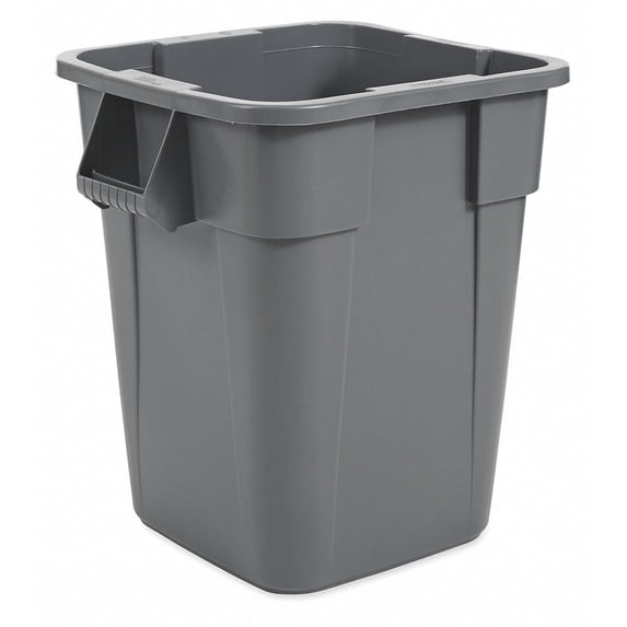 Rubbermaid Utility Container,40 gal.,Gray FG353600GRAY