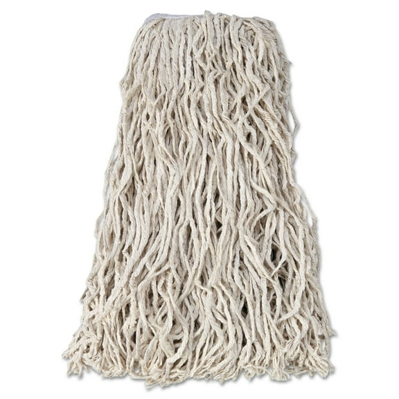 Rubbermaid Value-Pro Cotton Mop Head, #24, Pack Of 12