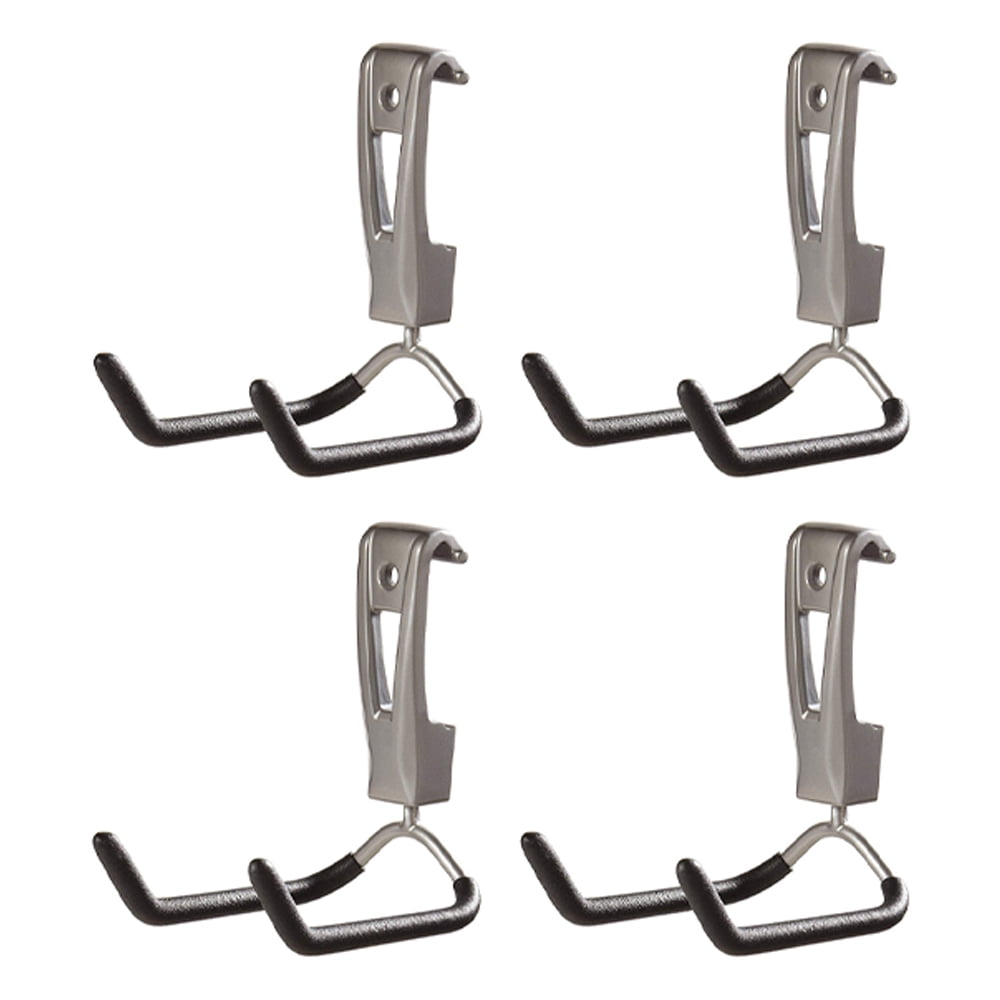Aluminum Wall Mounted Utility Hook Set for Garage Storage