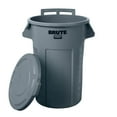 thumbnail image 1 of Rubbermaid Wheeled Brute 44 Gallon Resin Garbage Can, Trash Can-Indoor Outdoor, Durable & Strong, 1 of 7