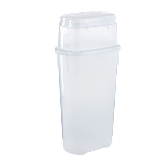 Rubbermaid Wrap N' Craft Plastic Wrapping Paper Container, Clear, Single
