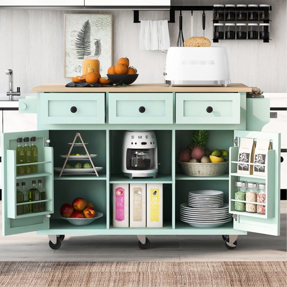 Rubberwood Countertop - Foldable Drop - Leaf - Kitchen & Dorm - Space - Saving Solution