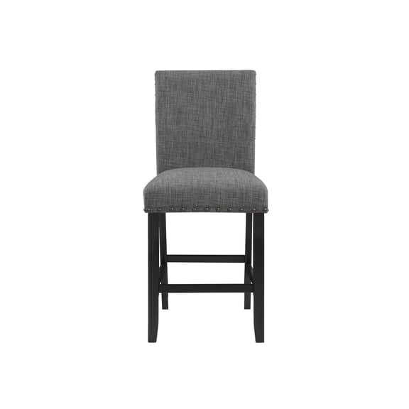Rubberwood Frame | Easy Wipe Clean | Dining Room Bar Stools in Gray