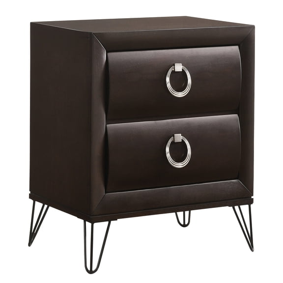 Rubberwood Structure - Two Spacious Drawers - Bedroom Furniture - Smooth Drawer Function