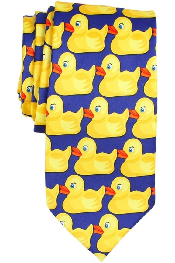 Rubbery Duck Necktie - Barney's Ducky Tie