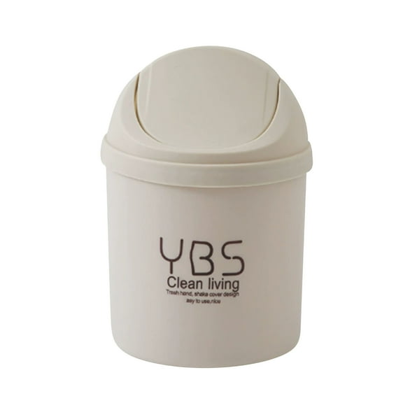 Rubbish Bags 1PC Desktops Covered Kitchen Living Room Can Flip Sundries Storage Buckets