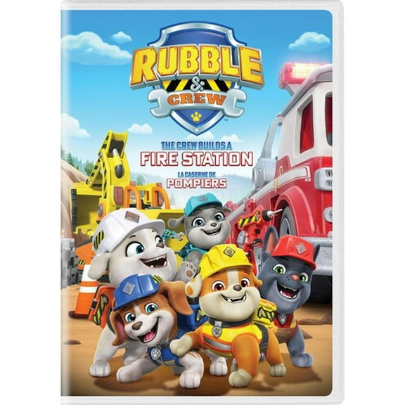 Rubble & Crew: The Crew Builds A Fire Station (DVD), Elevation, Kids & Family