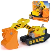 PAW Patrol, Rubble & Crew, Rubble's Ultimate Tool Bulldozer with Rubble & Detachable Tools, for Kids 3 and up