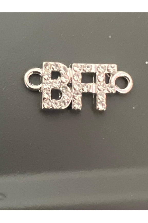 Rhinestones BFF Loom charm for a loom band bracelet New