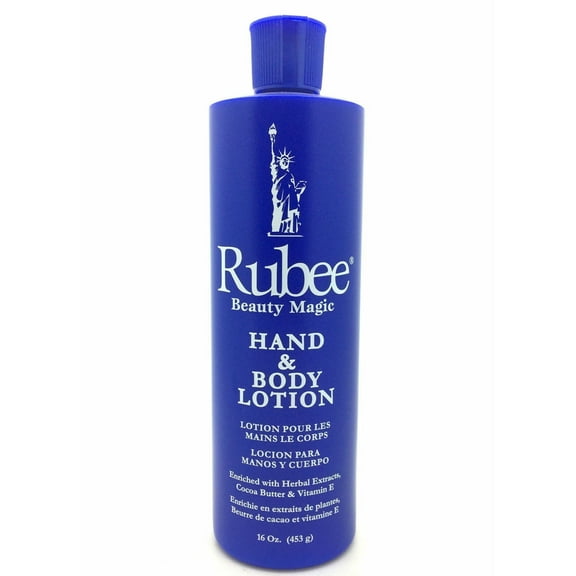 Rubee Beauty Magic Hand & Body Lotion, 16 Ounces,Pack of 12
