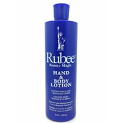 Rubee Beauty Magic Hand & Body Lotion, 16 Ounces,Pack of 2