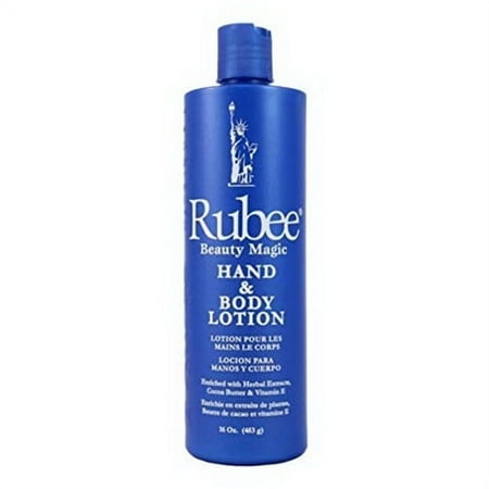 Rubee Beauty Magic Hand and Body Lotion, 16 Oz