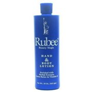 Rubee Hand & Body Lotion 16 Ounce (473ml) (2 Pack)
