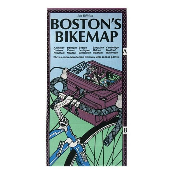 Rubel New England: Biking Guides Rubel Boston Bike Map Rubel Bike Maps New England