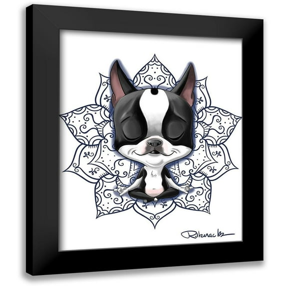 Rubenacker, Brian 15x18 Black Modern Framed Museum Art Print Titled - Om