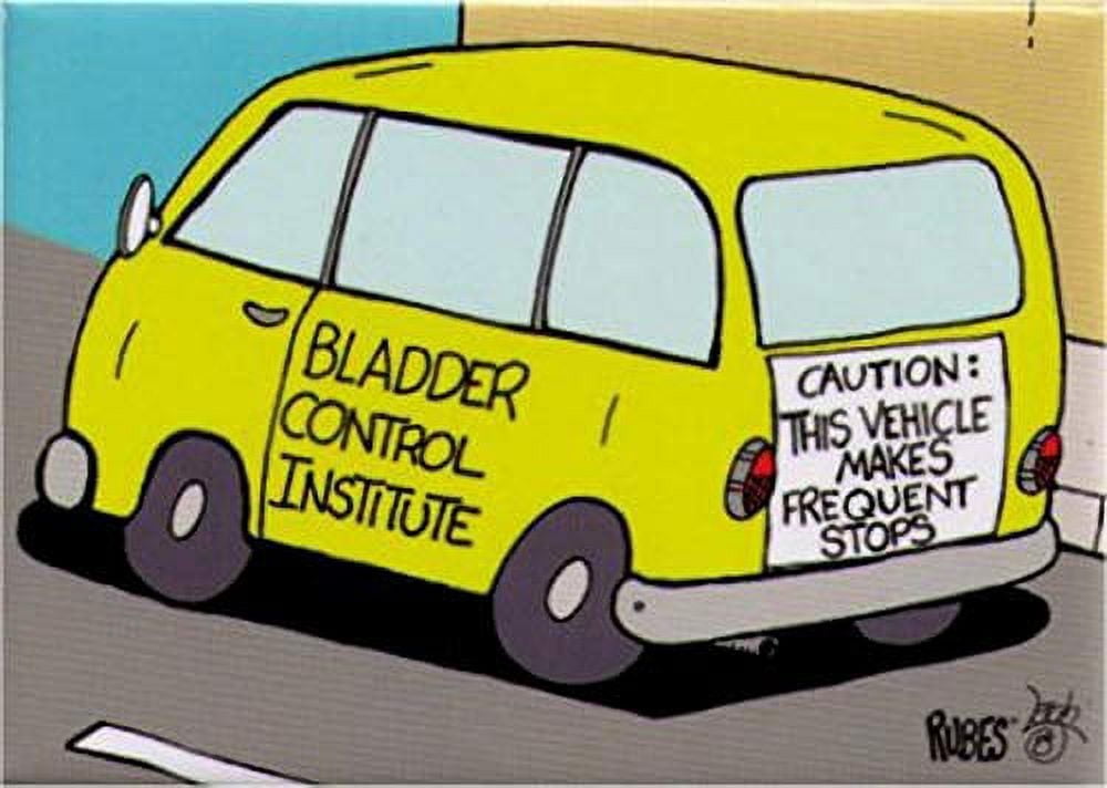 Rubes Bladder Control Institute Magnet, RM4350 – Fridge Magnet ...
